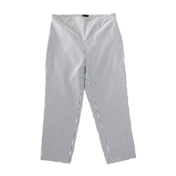 JONES NEW YORK Striped Nautical Stretchy Warm-Weather Cropped Pants (16W) - Picture 8 of 10